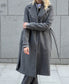 VMFORTUNEAYA Coat - Medium Grey Melange