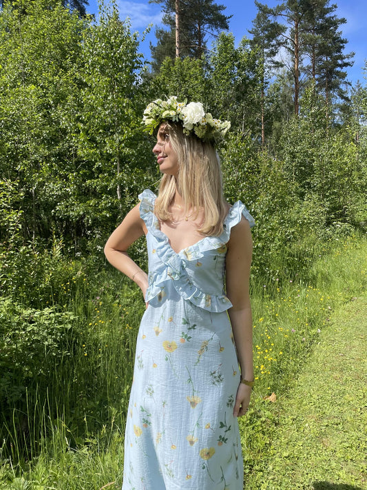 VMMADELEINE Dress - Delicate Blue