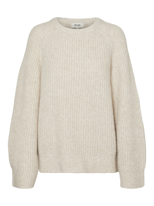 VMMEREDITH Pullover - Plaza Taupe